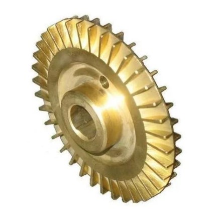 Brass Pump Impellers Centrifugal Open Closed Vane, Corrosion-Resistant Precision Cast Impellers for Water Chemical and Industrial Pump Applications